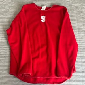 Medium red team warm up pullover